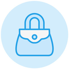 Handbag Vector Icon Design Illustration