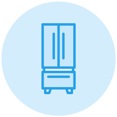 Refrigerator Vector Icon Design Illustration