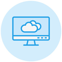 Forecast Vector Icon Design Illustration