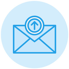 Send mail Vector Icon Design Illustration