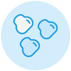 Puffs Vector Icon Design Illustration
