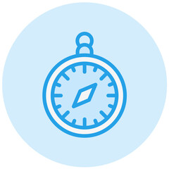 Compass Vector Icon Design Illustration