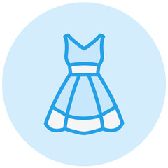 Dress Vector Icon Design Illustration