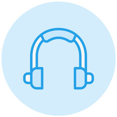 Headphone Vector Icon Design Illustration