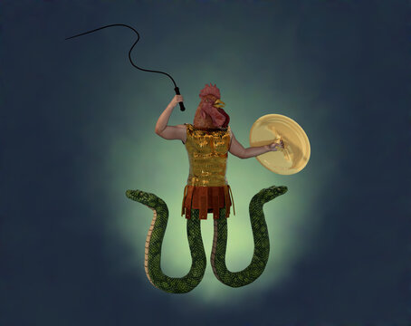 Illustration of the god Abraxas