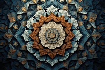 Intricate Mandala Pattern.