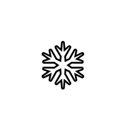 Snow icon vector