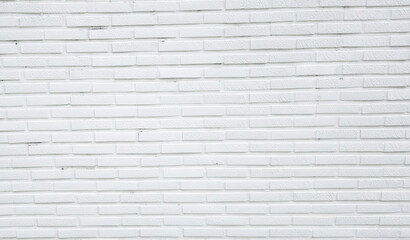 brick wall painted white