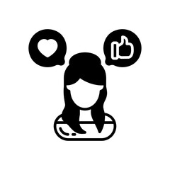 Media Specialist icon in vector. Illustration
