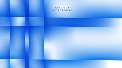 Fototapeta premium Digital image of light rays, stripes lines with blue light, speed and motion blur over blue background.