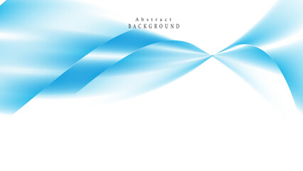 Geometric stripe line art design. Modern shiny blue lines. Futuristic technology concept.