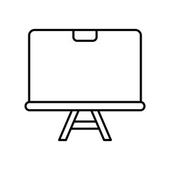 White Board icon vector design templates simple and modern