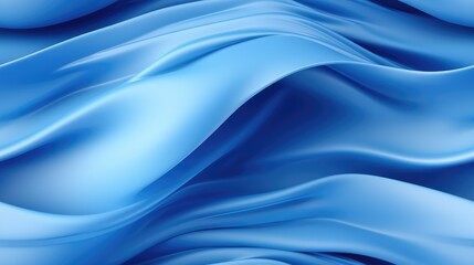 Obraz premium Blue waves abstract background texture. Print, painting, design, fashion.