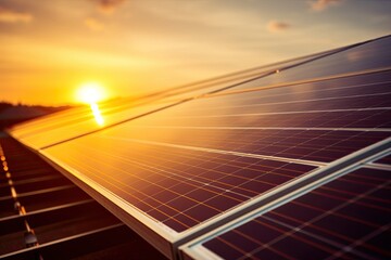 solar panels serve as a representation of eco-friendly power and the responsible management of our environment. Progress in green technology is transforming our way of life. AI-Generated