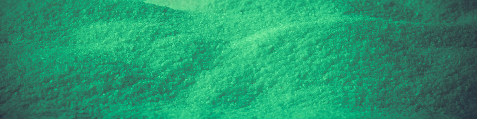 Mystic green composition of sand waves, Emerald Turquoise tones concept image