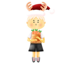 christmas, woman, santa, hat, beauty, holiday, xmas, red, gift, person, winter, smile, costume, claus, people, fashion, celebration, present, child, dress, lady, fun, joy, happiness, santa claus