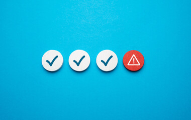 Validation error. Problem warning. An unknown issue was identified during a check. Mistake...