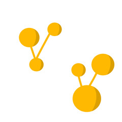 Gold oil molecule