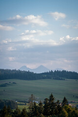 Landscape of the Polish Tatra Mountains