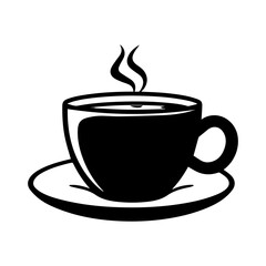 hand drawn sketchy tea and coffee cups. Coffee break, Illustration for menu.
