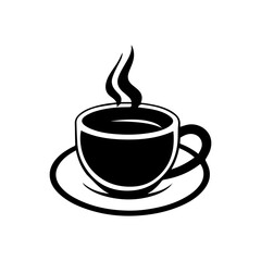 hand drawn sketchy tea and coffee cups. Coffee break, Illustration for menu.