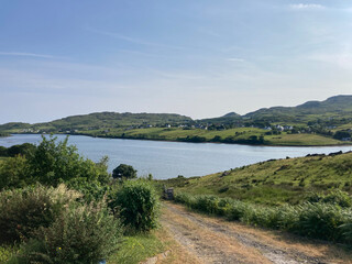 Ocean coast of Ireland