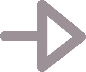 Obraz premium line arrow icon 