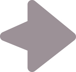 flat arrow icon
