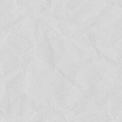 Recycled crumpled white paper texture background. Royalty high-quality free stock photo image of Wrinkled and creased abstract backdrop, wallpaper with copy space, top view