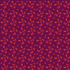 Autumn butterflies background