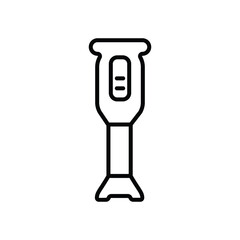 Mixer blender icon isolate white background vector stock illustration