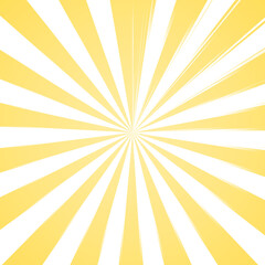 transparent yellow sunburst