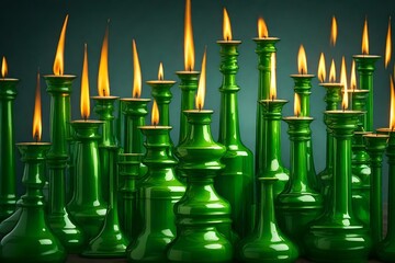 green candle