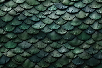 Scales of green chinese dragon, new year concept - obrazy, fototapety, plakaty