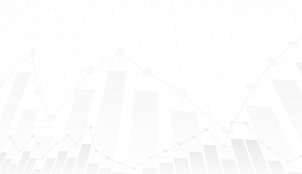 White background about financial economy, economic growth graph. Currency chart, vector illustration.