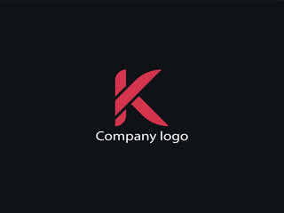 k letter logo