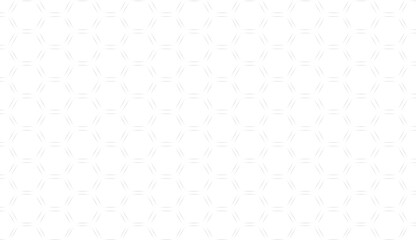 Luxury hexagon silver grid line seamless pattern in oriental style, png with transparent background