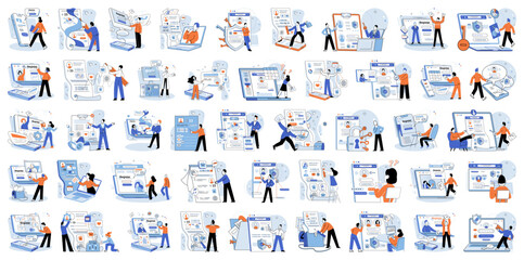 Authentication. Vector illustration. The authentication concept underscores importance user verification Accessibility features should be implemented without compromising system security User access