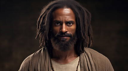 Portrait of Black Jesus