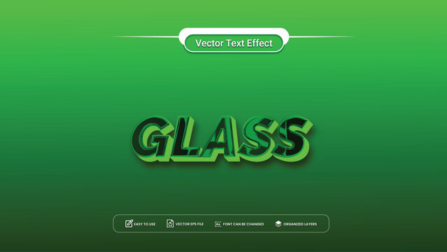Watter text effect design| Eps text effect design