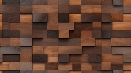 Wood seamless wall geometry decoration background