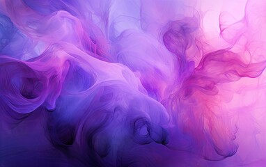 fluid art abstract colorful textures in purple tone , generated by AI