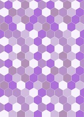 Seamless geometric hexagon pattern. Colorful background. Vector illustration.
