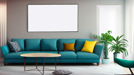 Minimal Living Room Sofa Interior Design