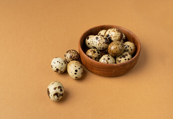 Quail Eggs, Diet Egg, Healthy Breakfast, Natural Organic Nutrition, Salad Ingredient Spotted Quail Egg