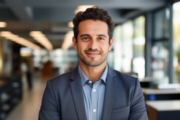 Fototapeta premium A Dapper Gentleman Exuding Confidence and Charm