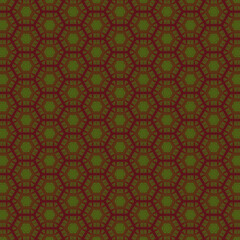 Christmas Red and Green Floral Octagon Pattern Christmas Honeycomb Pattern Christmas Floral Wallpaper Red and Green Floral Background Green Floral Octagon Red Octagon Pattern