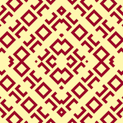 Ethnic ornament. Seamless pattern. Geometrical backdrop. Linear background. Geometric wallpaper. Tribal motif. Embroidery digital paper. Textile print. Abstract vector