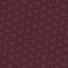 Raspberry Red Floral Circle Pattern Red Floral Wallpaper Red Circle Background
