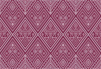 Vintage art pattern detail local Thai North-East . old fashion. fabric silk , backgrounds, textures, square, geometry, lines, graphic, element, elegant, decorative, decor, beauty, backgrounds, luxury.